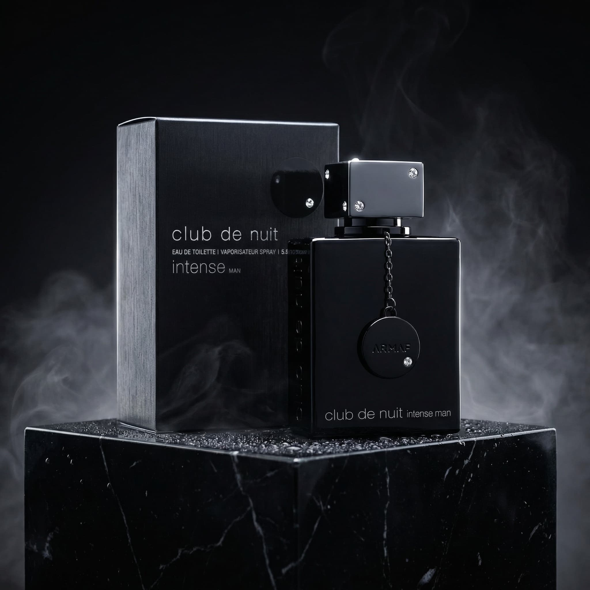 Creativo perfume negro